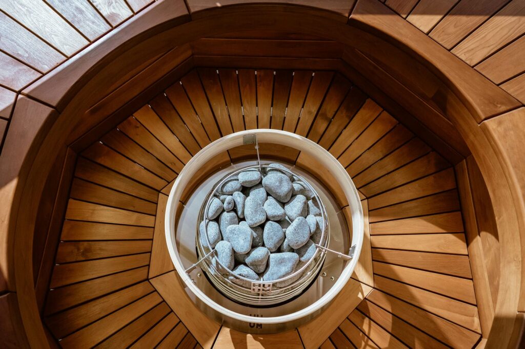 outdoor sauna
