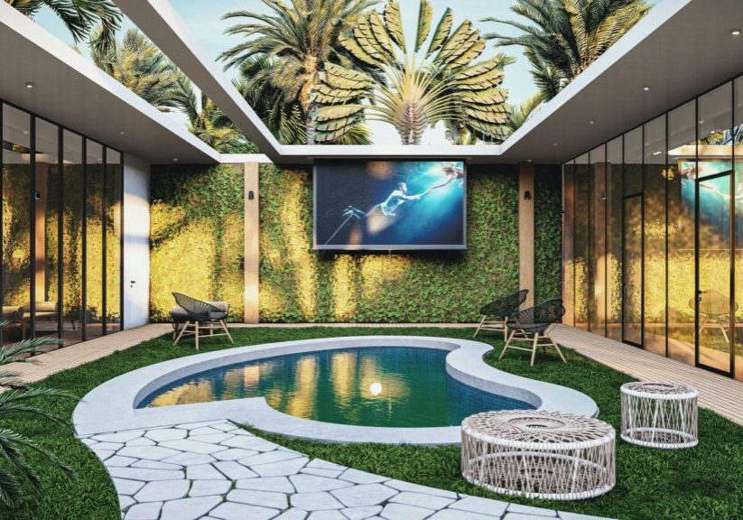 backyard renovation